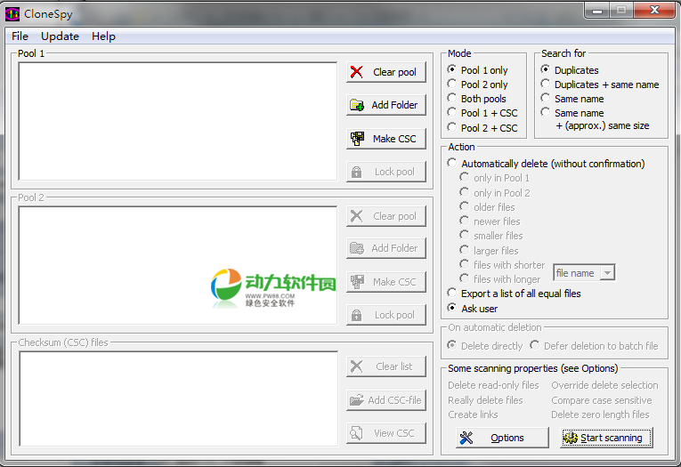 CloneSpy�ظ��ļ�ɨ�蹤��