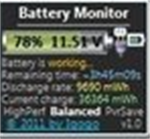 linux笔记本电池电量实时监测软件V1.3